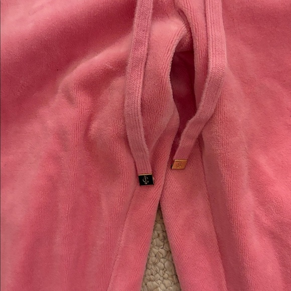 VINTAGE Velour Juicy Couture Pink Size M Pants - Picture 2 of 6